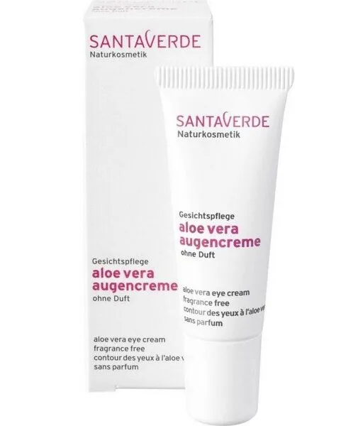 Santaverde Gesellschaft für Naturprodukte Santaverde Gesellschaft für Naturprodukte SANTAVERDE Aloe Vera Augencreme ohne Duft – Produktbild 1 von 1