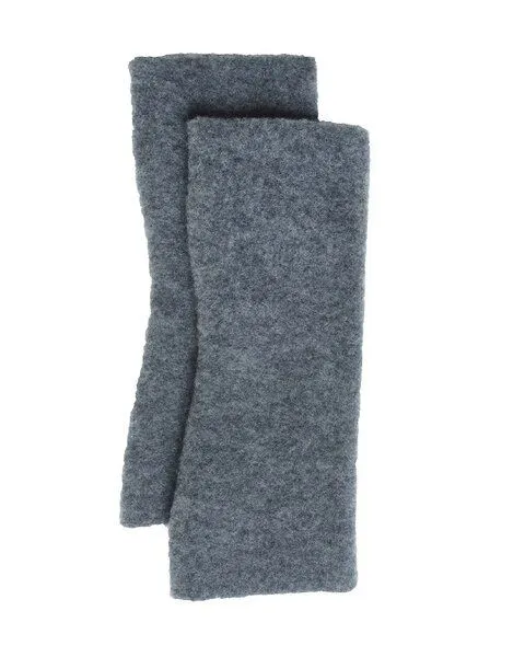 Reiff Reiff Strick Schurwoll-Fleece Armstulpen kbT-Schurwolle, Fels, – Produktbild 2 von 2