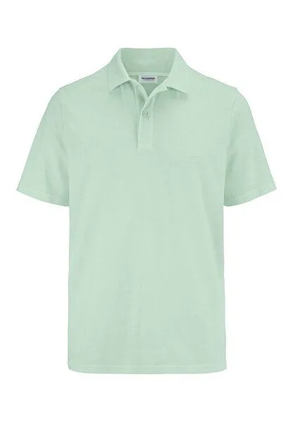 hessnatur hessnatur Polo Regular aus reiner Bio-Baumwolle, Pastellmint, – Produktbild 3 von 4