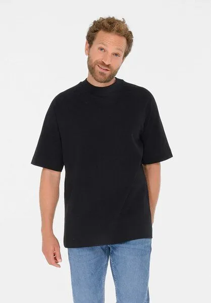 THOKKTHOKK ThokkThokk Herren T-Shirt mit Raglanärmeln, Black (schwarz), – Produktbild 1 von 7