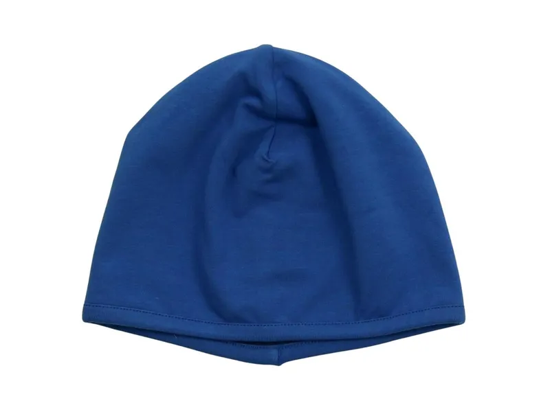 Enfant Terrible Enfant Terrible Kinder Wende Mütze Bio-Baumwolle uni ultramarine-night, Blau, – Produktbild 1 von 2