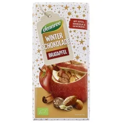 dennree Winterschokolade Bratapfel – Produktbild 1 von 1