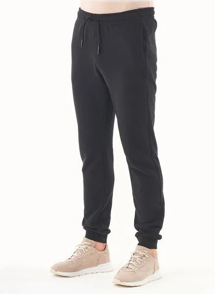 ORGANICATION ORGANICATION ESSENTIALS-PEENO- Soft Touch Sweathose aus Bio-Baumwolle, Schwarz(black), – Produktbild 3 von 3