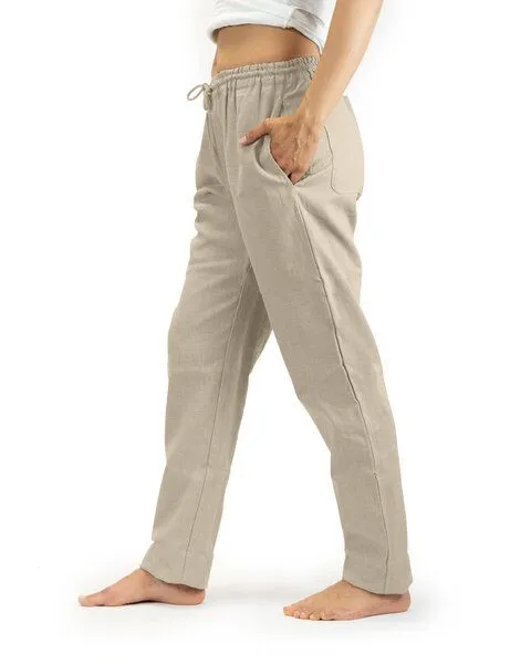 SCHAZAD Leinenhose CHINO von SCHAZAD, Beige, – Produktbild 2 von 3