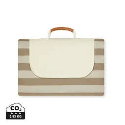 Vinga VINGA Alba große GRS rPET Picknickdecke, braun, Braun, – Produktbild 1 von 1