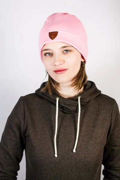 Frija Omina Frija Omina Bio Beanie Basel, Rosa, – Produktbild 1 von 1