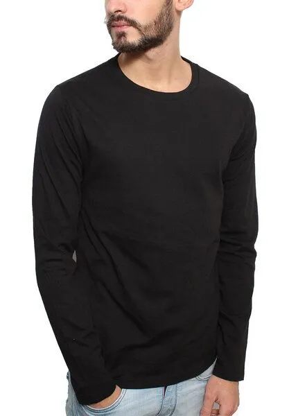 YTWOO YTWOO Herren Langarmshirt in Farben Schwarz oder Weiss "Made in Kenya", Schwarz, – Produktbild 1 von 3
