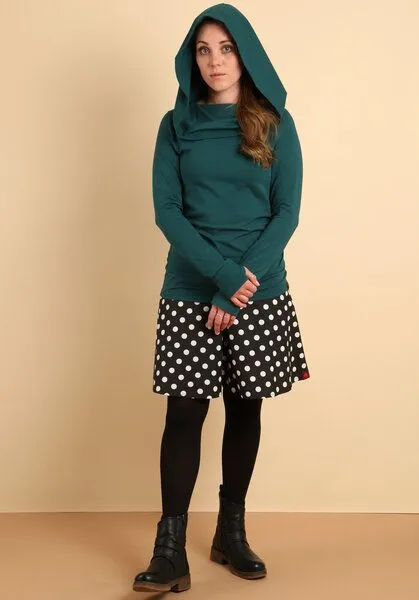 Die rote Zora Die rote Zora Hoodie, Smaragdgrün, – Produktbild 3 von 4