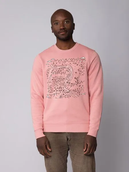 watapparel watapparel Sweatshirt Unisex Landschaft, Canyon pink, – Produktbild 2 von 4