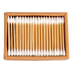 Wellys Wellys Bambus Wattestäbchen "Duo", 200 Stück – Produktbild 1 von 1