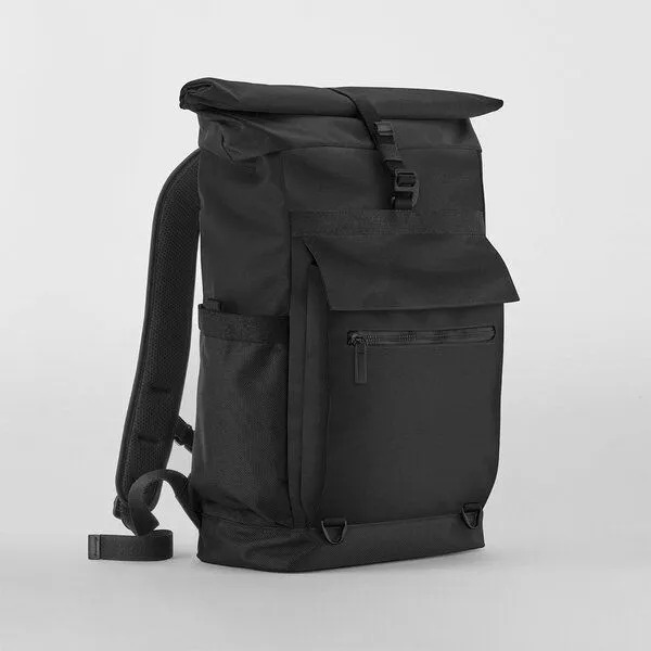 Quadra Quadra Axis Roll-Top Backpack Rolltop Notebookfach, Schwarz, – Produktbild 1 von 3
