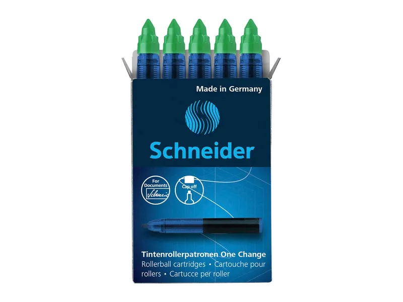 Schneider 5 Schneider Ersatzpatronen für Tintenroller One Change – Produktbild 2 von 3