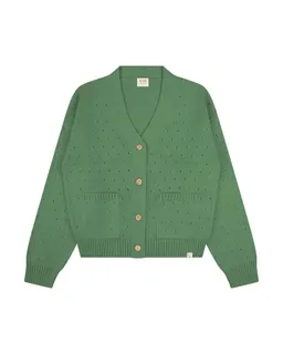 MATONA MATONA Damen vegan Frühling Strickjacke Bohne Grün – Produktbild 1 von 1