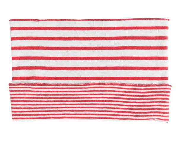 Leela Cotton Leela Cotton Kinder Wendeschal - 2658, Ziegelrot/beige, – Produktbild 1 von 4