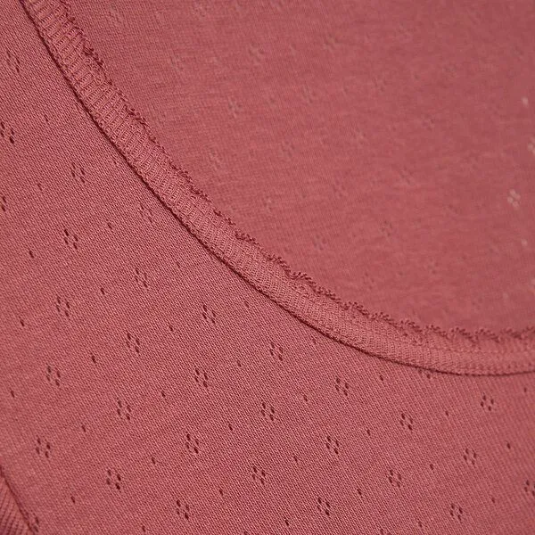 comazo|earth comazo|earth Shirt aus Biobaumwolle-Ajour | GOTS zertifiziert, Old rose, – Produktbild 2 von 4