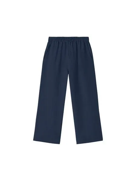 FUXBAU FUXBAU Frauen Leinenhose, Navy, – Produktbild 3 von 4