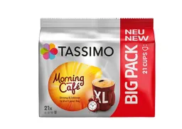 Tassimo Tassimo Kaffee T DISC Vielfaltspaket XL 5 Sorten Morning Café Mild Crema Intenso, 713 g, (Packung, 5er Pack) – Produktbild 1 von 1