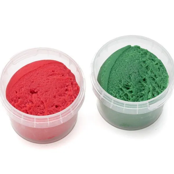 neogrün neogrün Easy-Knete 2er Set "Suri", Rot/grün, – Produktbild 1 von 6
