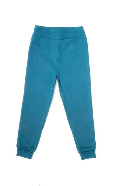 Leela Cotton Leela Cotton Baby Kinder Sweathose aus Bio-Baumwolle 2026, Donaublau, – Produktbild 2 von 2
