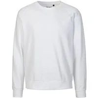Neutral Neutral® Neutral Sweatshirt Pullover Sweater Pulli 100% GOTS Bio Baumwolle, Weiß, – Produktbild 1 von 1