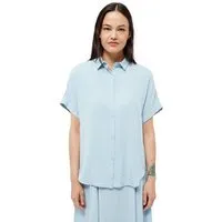Givn Berlin Givn Berlin Kurzarm-Bluse Sarah, Ice water blue, – Produktbild 1 von 1