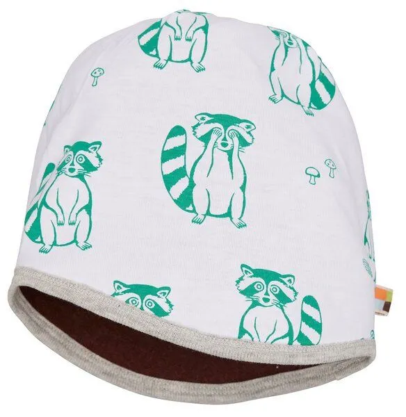 loud + proud loud + proud Babys & Kinder Mütze Wollfleece, GOTS-zertifiziert, Wood(braun), – Produktbild 2 von 3