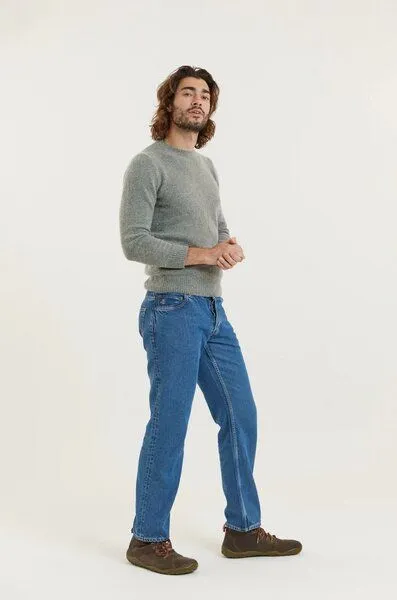 Flax and Loom Flax and Loom Regular Fit Jeans Satch, Blue, – Produktbild 5 von 6