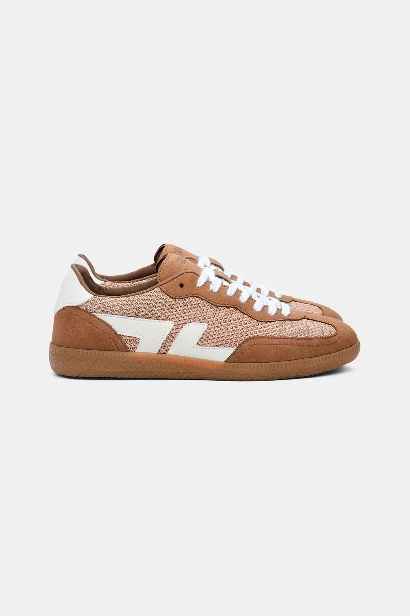 Zèta Zèta Herren vegan Sneaker Delta Cordura Mocha, Hellbraun, – Produktbild 1 von 2