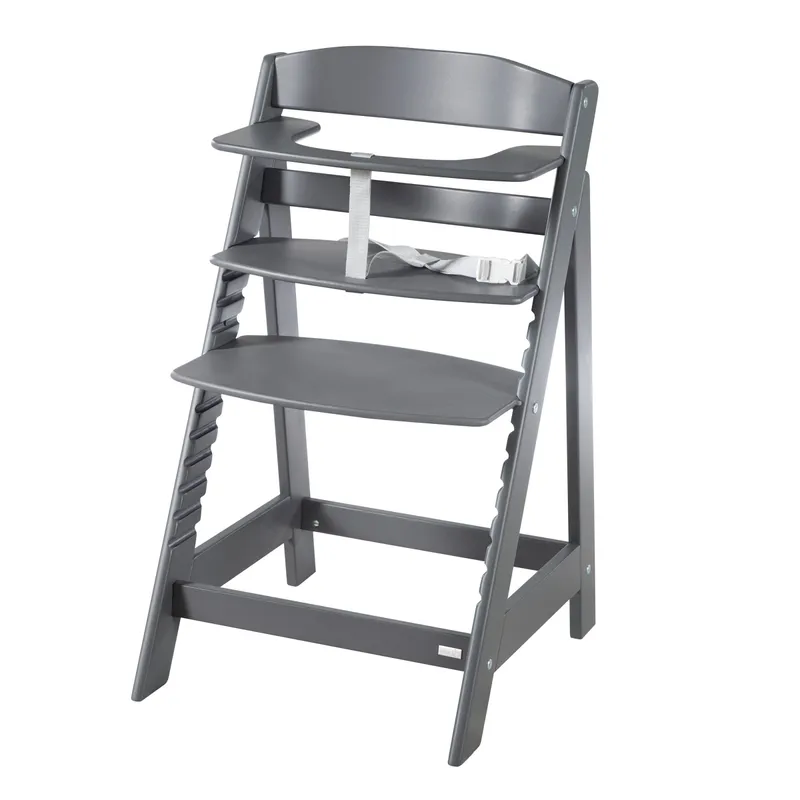 roba Roba Treppenhochstuhl, Set 2in1 Graphite gesteppt Born Up 'Luxe' – Produktbild 3 von 3