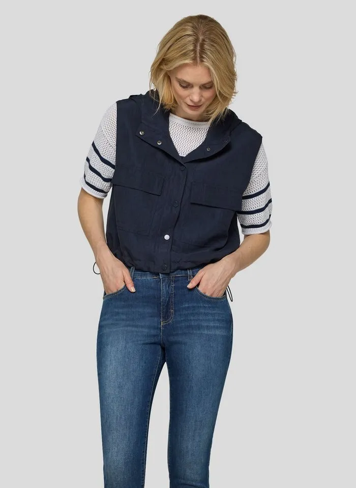 Rabe Rabe Steppweste Weste, Blau, – Produktbild 1 von 5