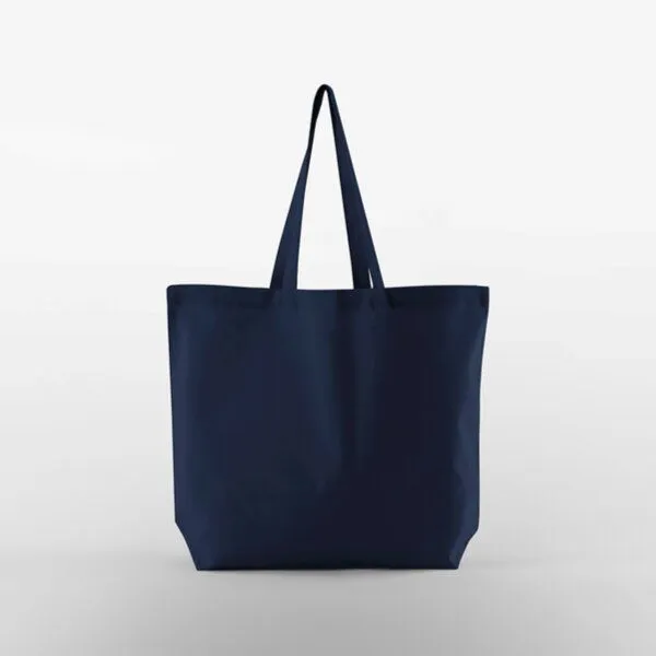 Westford Mill Westford Mill große Baumwolltasche Shopper Einkaufstasche Maxi, Navy (french), – Produktbild 1 von 2