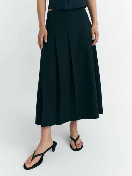 thinking mu thinking mu Damen Rock - Bahia Skirt, Black (schwarz), – Produktbild 1 von 3