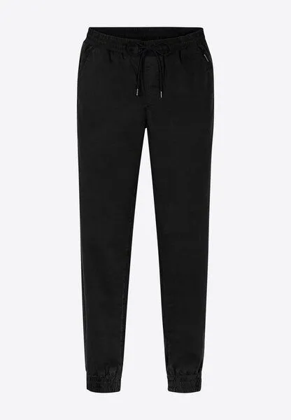 recolution Damen Jogg Chino aus Bio-Baumwoll Mix - CALATHEA - recolution, Black (schwarz), – Produktbild 1 von 3