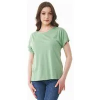 ORGANICATION ORGANICATION T-Shirt aus TENCEL Modal und Bio-Baumwolle, Grün(matcha green), – Produktbild 1 von 1