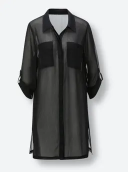 feel good Strandbluse schwarz – Produktbild 1 von 1