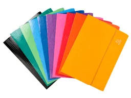 25 Exacompta Aktenmappen "Iderama", Colorspan, Verschlussklappe, 265 g/m², DIN A4,sortiert – Produktbild 1 von 1