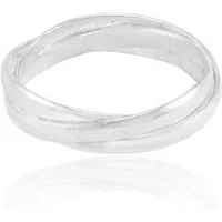 pakilia pakilia Silber Ring Band dreifach Fair-Trade und handmade – Produktbild 1 von 1