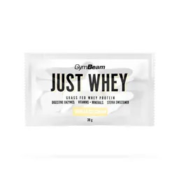 GymBeam GymBeam Just Whey Protein aus Weidehaltung 30 g Vanilleeis – Produktbild 1 von 1