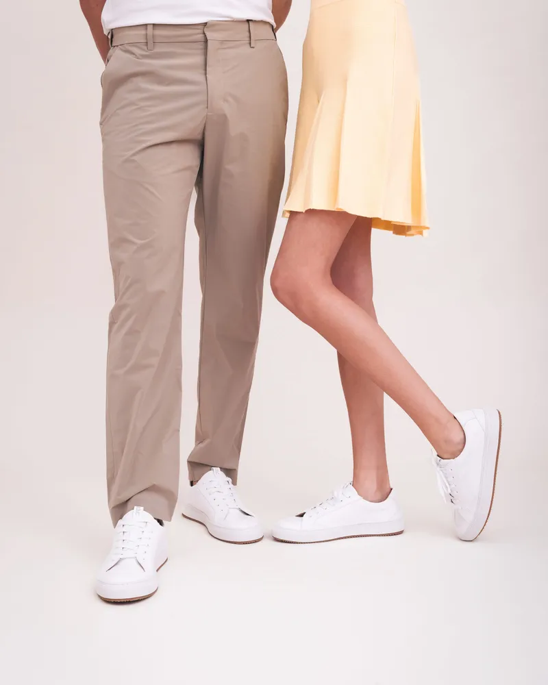 NAE NAE Herren vegan Sneaker Kario Weiß, Weiß, – Produktbild 1 von 2