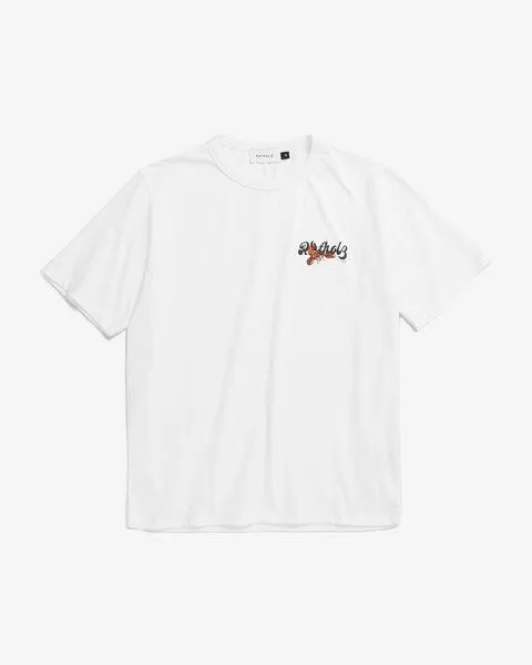 Rotholz Rotholz Lobster Logo T-Shirt aus Bio Baumwolle, Weiss, – Produktbild 7 von 7