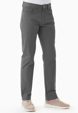 ORGANICATION ORGANICATION Herren vegan Hose Regular-Fit Asphaltgrau – Produktbild 1 von 1