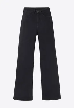 recolution Recolution Damen vegan Jeans Commelina Washed Schwarz – Produktbild 1 von 1