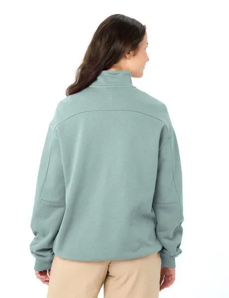Vaude VAUDE Pullover Women's Redmont HZ Pullover, Dusty fern, – Produktbild 6 von 6