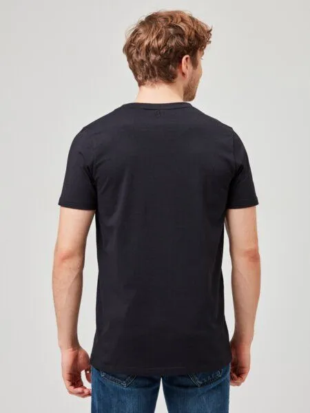 COREBASE COREBASE TShirt Doppelpack, 100% Bio-Baumwolle, 200 g/m², Schwarz, – Produktbild 3 von 3