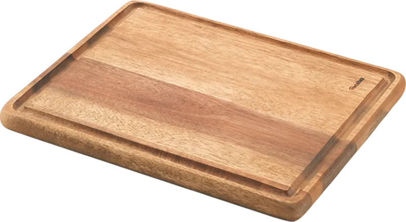 Metaltex Metaltex Schneidebrett rechteckig aus Akazienholz 24 x 20 x 1,5 cm, Braun, – Produktbild 2 von 2