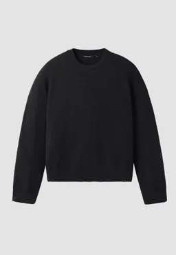 recolution Recolution Damen vegan Pullover Gingko Schwarz – Produktbild 1 von 1