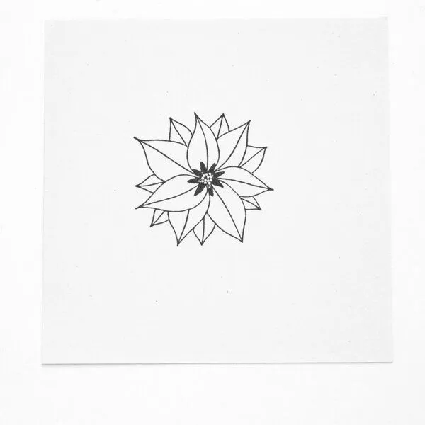 STUDIO KARAMELO STUDIO KARAMELO Stempel WEIHNACHTSSTERN Buchenholz – Produktbild 1 von 2