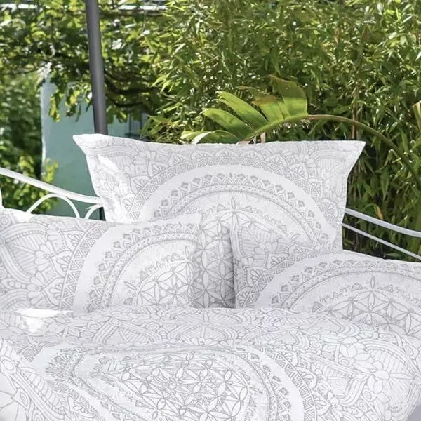 The Spirit of OM The Spirit of OM Bio-Bettwäsche Silver-Gold-Dream – Produktbild 1 von 4