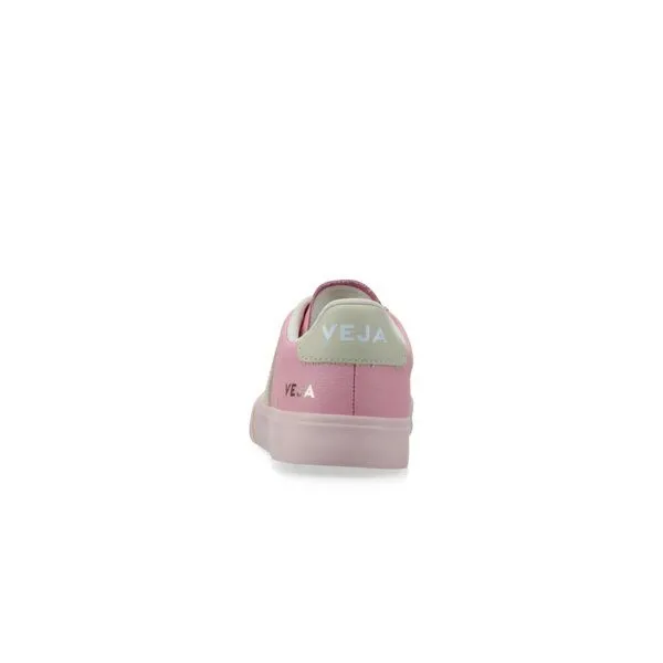 Veja Veja Sneaker Unisex - Campo Leather, Guimauve/pierre/petale(rosa), – Produktbild 4 von 4