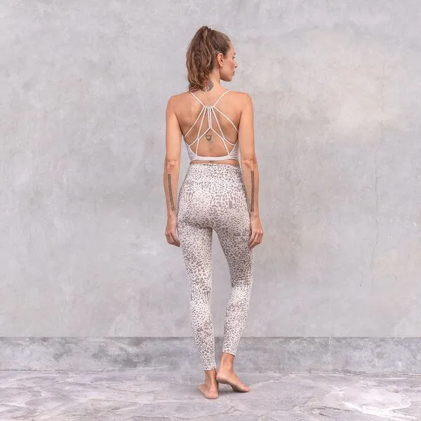 Jaya Jaya CAROLINA - Damen - Bra für Yoga aus Biobaumwolle, Creme/creme, – Produktbild 3 von 3